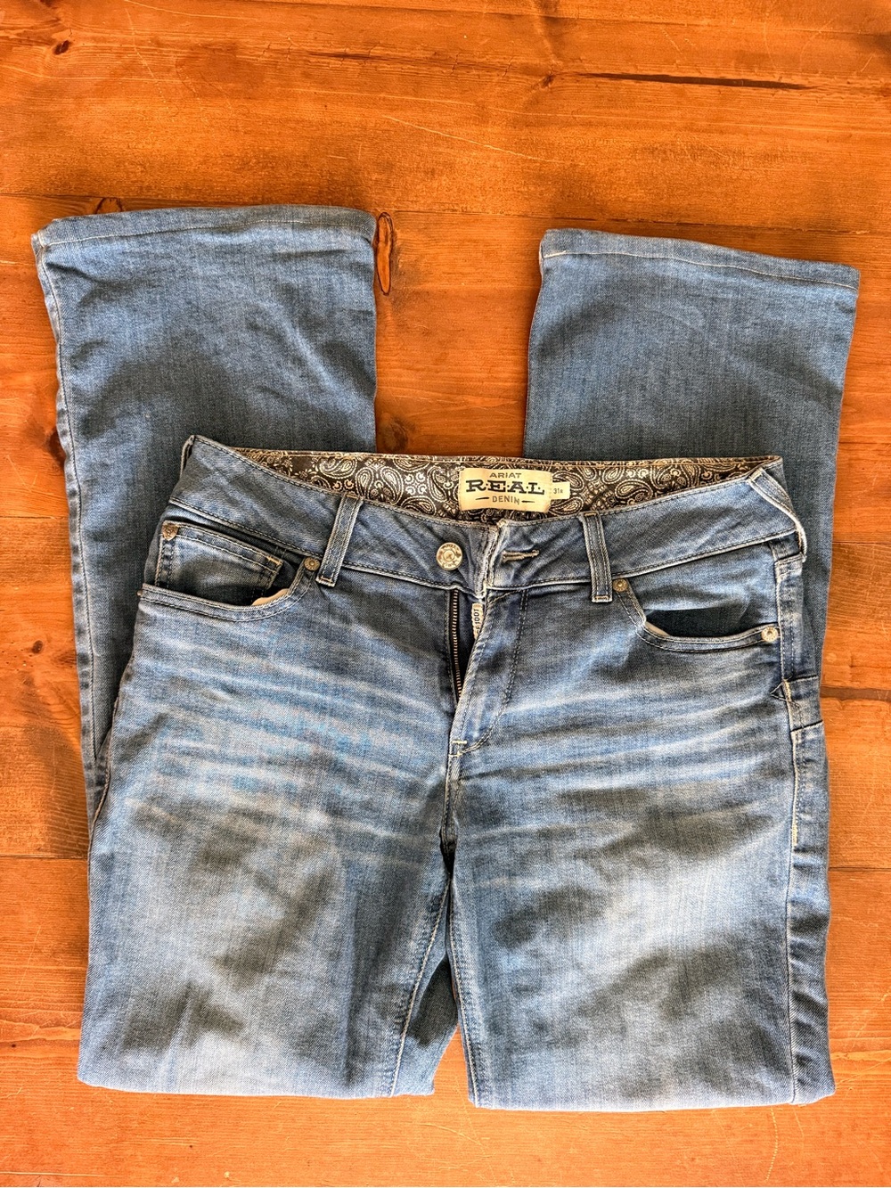 Ariat Women's Light Wash Boot Cut Jeans